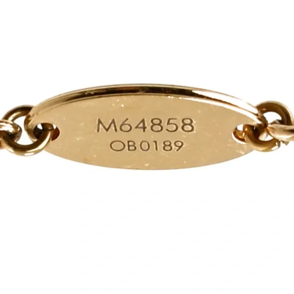 Louis Vuitton Monogram Charm Blooming Supple Bracelet | Gold - Picture 11 of 13